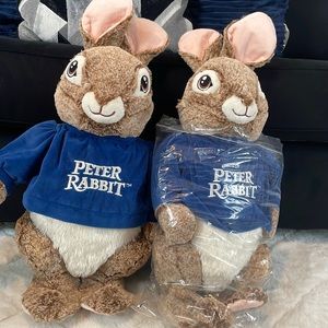 Peter Rabbit Easter Plush Decoration Decor(2pcs)